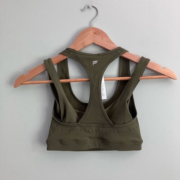 FABLETICS Sculptknit Contour Low-Impact Dark Moss Khloe Edit Size XS - Picture 9 of 15